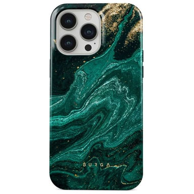 Burga Coque arrière Tough pour iPhone 15 Pro Max - Emerald Pool