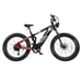 Bicicleta de montaña eléctrica CYRUSHER Ranger 2.0, batería LG de 52 V y 20 Ah, suspensión completa, Shimano de 9 velocidades - negra
