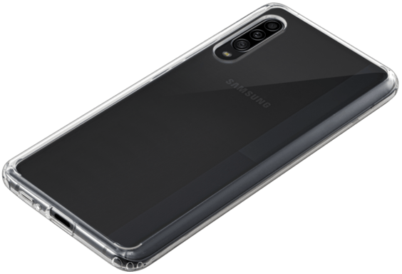 Carcasa híbrida invisible para Samsung Galaxy A90 5G 2019, Transparente.