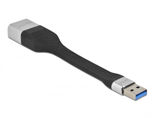 DeLOCK FPC cavo piatto da USB Type-A a Gigabit LAN 10/100/1000 Mbps 13 cm