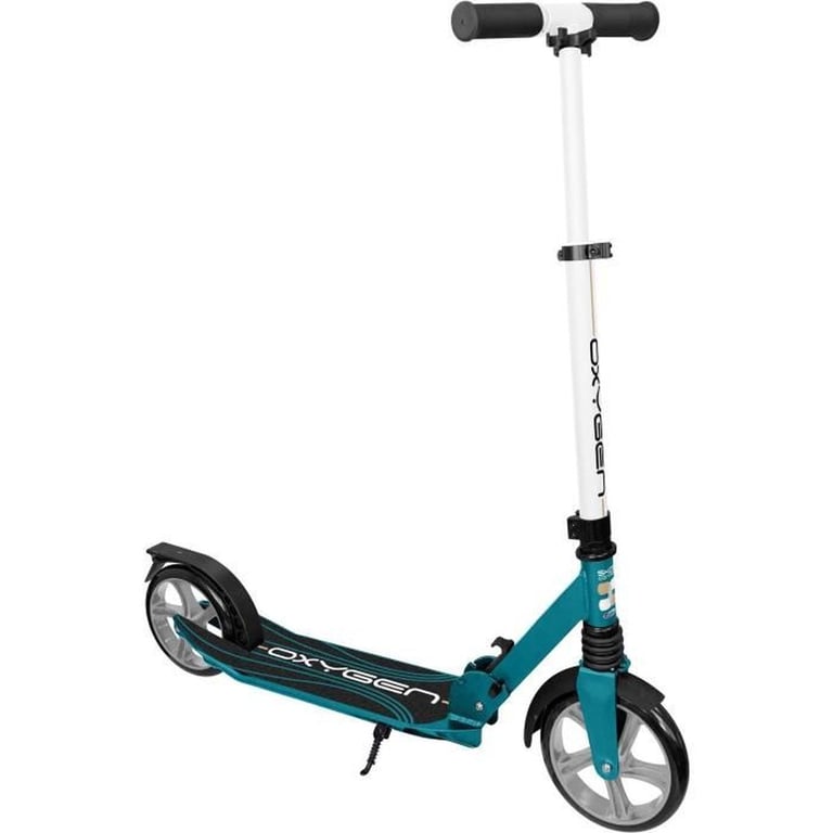 Stamp Trottinette adulte Oxygen Skids Control OX794200 pliable réglable 3 niveaux 200 mm PU amortisseurs frein arrière