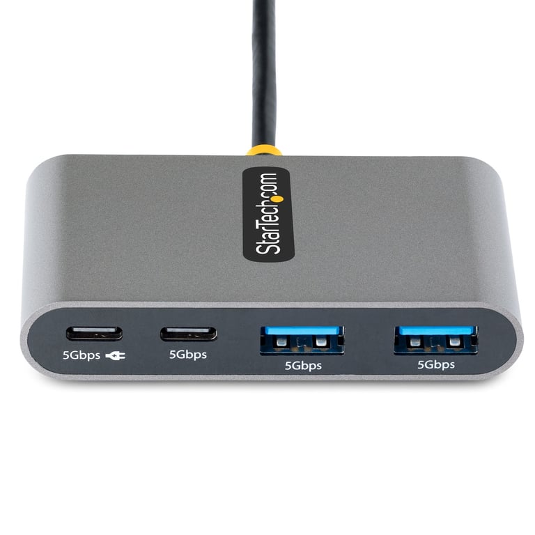 StarTech.com Hub USB C vers 2 ports USB C + 2 ports USB A avec Power Delivery - vue 4