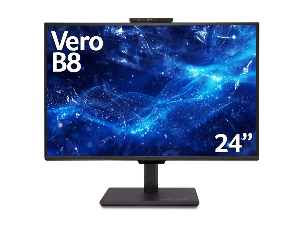 Acer B8 VERO B248YGBEMIQPRCUZX IPS 120HZ écran plat de PC 60 5 cm 23.8 1920 x 1080 pixels Full HD LED Neuf