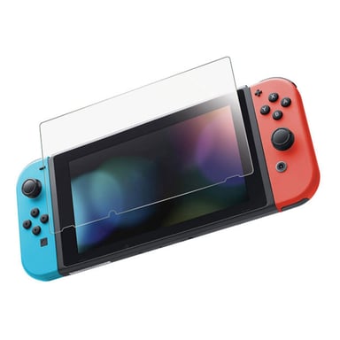 WE Protection d'écran Nintendo Switch en Verre trempé 9H - Anti-Rayures Transparent - avec kit de Nettoyage