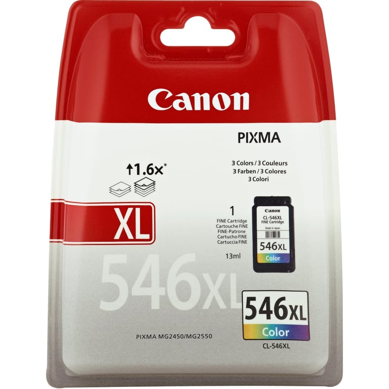 Canon CL-546XL cartouche d'encre 1 pièce(s) Original Cyan, Magenta, Jaune - Neuf