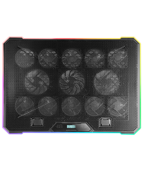 Mars Gaming MNBC13 système de refroidissement pour ordinateurs portables 43 2 cm 17 Neuf