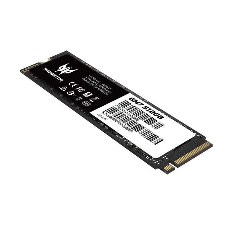Acer Predator GM7-512GB 512 Go M.2 PCI Express 4.0 NVMe - Neuf
