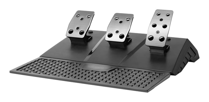 Mars Gaming MWHRSX mando y volante Negro Volante + Pedales Analógico/Digital Android, PC, PlayStation 4, Xbox Series S, Xbox Series X, iOS