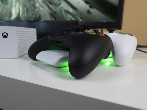 METAVOLT Pdp cargador dual para Xbox y PC Blanco