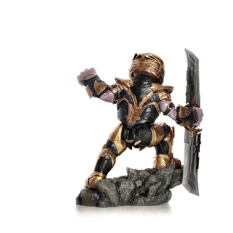IRON STUDIOS - Figurine -Mini Co. Deluxe - Marvels Avengers : Thanos - PVC - 18 cm - Neuf