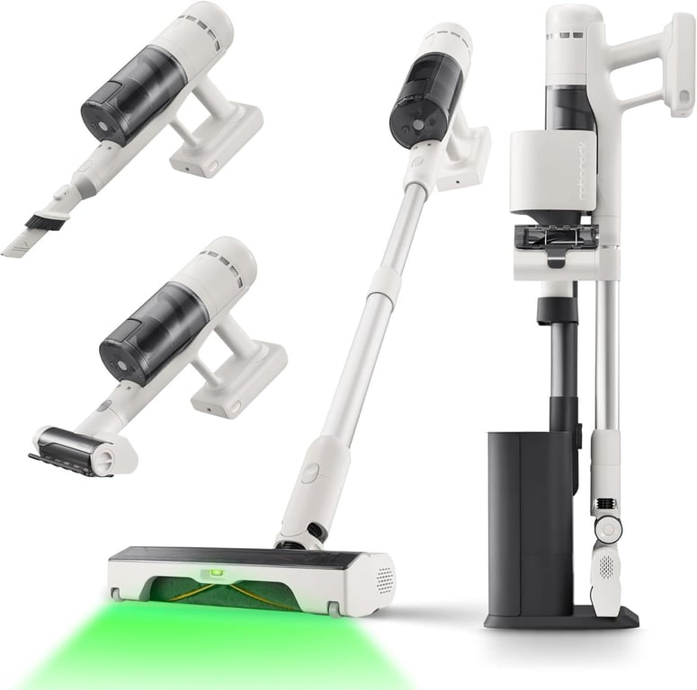 ROBOROCK H60 HUB Aspirateur Balai sans Fil avec Station de Vidage Automatique Batterie Amovible 60 Min 115 AW - vue 2