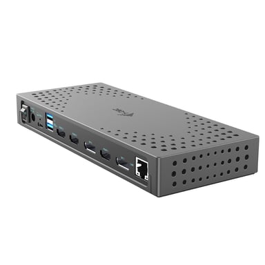 i-tec CATRIPLE4KDOCKPD2IT station d'accueil Avec fil USB 3.2 Gen 2 (3.1 Gen 2) Type-C Gris