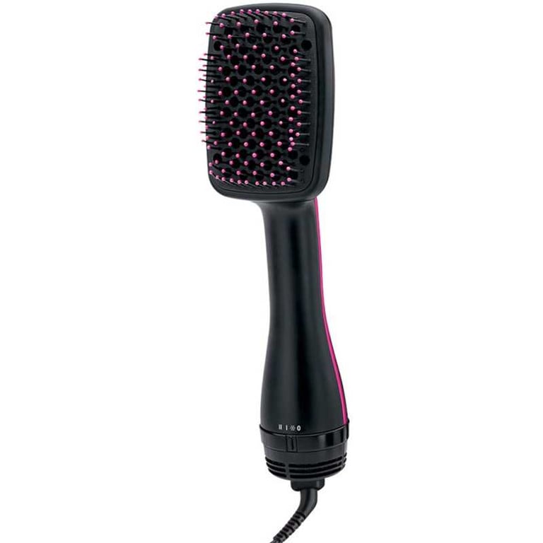 Brosse soufflante lissante REVLON Salon Collection ionique noire et rose - Neuf