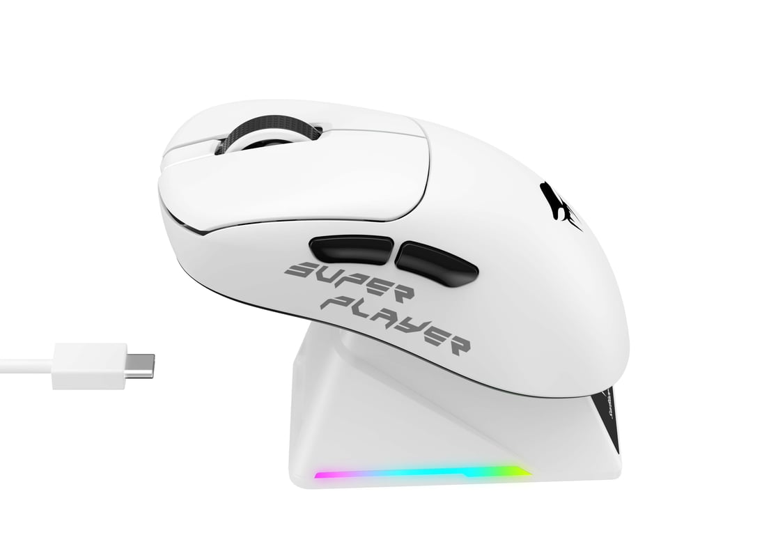 Souris Havit StarBlaze-1 – Optique 26000 DPI, Filaire/Sans Fil, 6 Boutons - vue 3