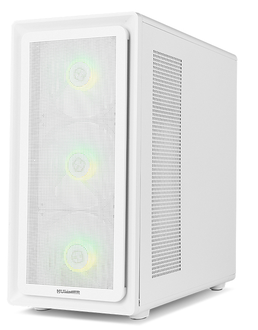 NOX Hummer NXHUMMERAEROWH unité centrale Midi Tower Neuf - vue 3