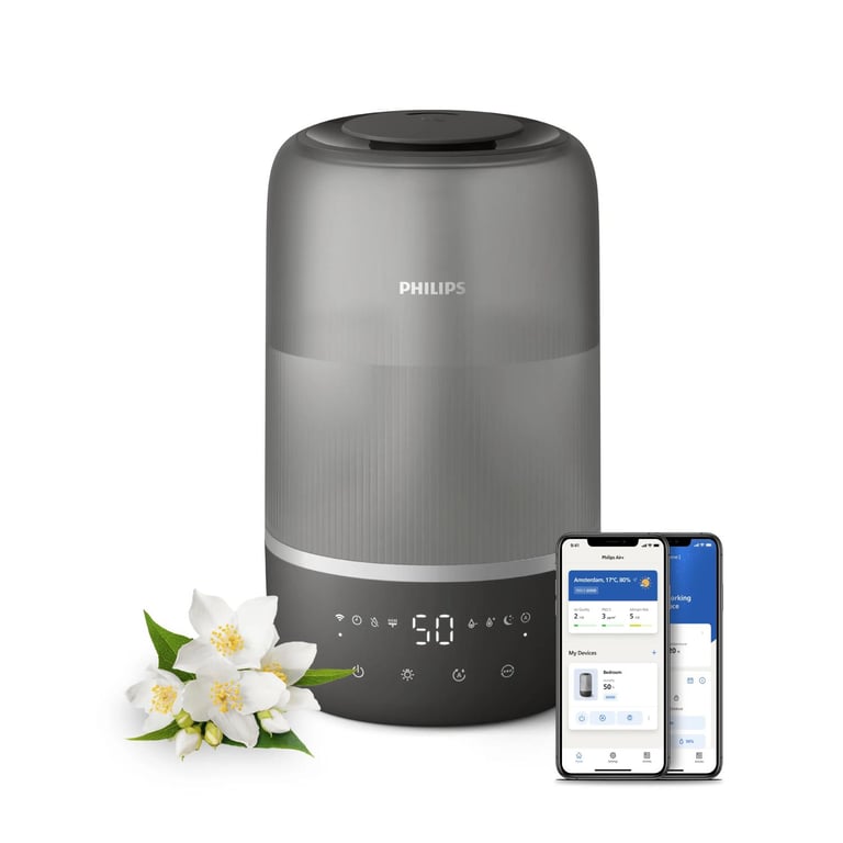 Humidificateur Philips HU1510/03 – 275 ml/h, Jusqu'à 41 m², Silencieux 34 dB - vue 2