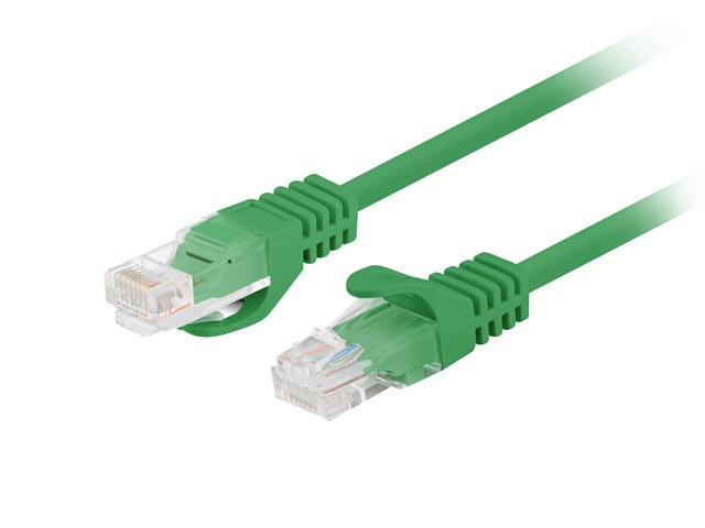 Lanberg PCU5-20CC-0200-G câble de réseau Vert 2 m Cat5e U/UTP (UTP)
