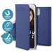 JAYM - Custodia Folio blu per Samsung Galaxy A13 5G ? Chiusura magnetica ? Funzione Cinema Stand ? Custodia per carte di credito inclusa