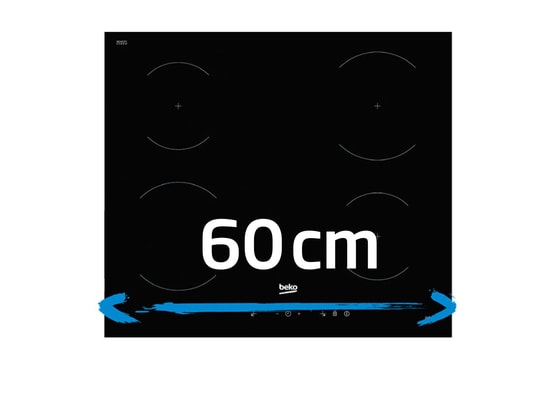 BEKO table induction 3 foyers avec booster HII63405MT - vue 6