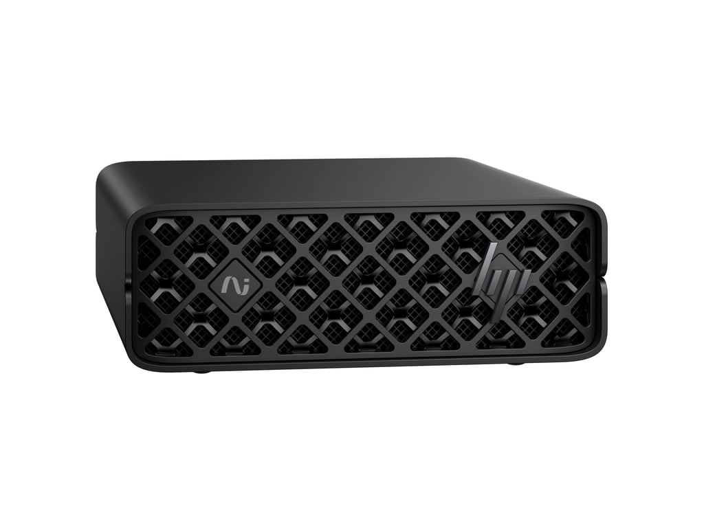 HP ZGX Nano G1n AI Station GB10 Grace Blackwell Superchip Cortex A725 + Cortex X925 RAM 4 To - vue 3