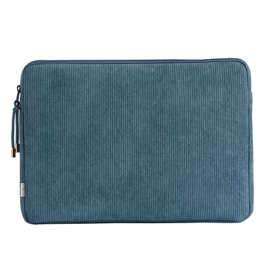 Selencia Pochette ordinateur Corduroy 13-14 pouces - Slate Blue