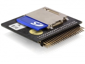 DeLOCK Converter IDE 44pin > SD Card câble SATA - Neuf