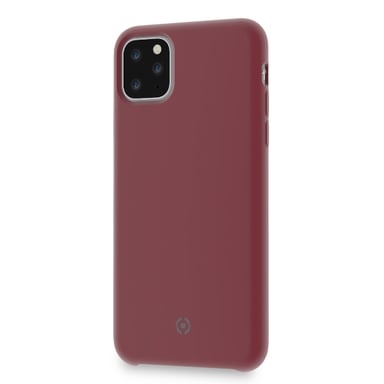 Celly LEAF1002RD coque de protection pour téléphones portables 16,4 cm (6.46'') Housse Rouge Apple iPhone 11 Pro Max