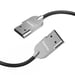 Hama ''Ultra-Slim'' câble HDMI 1 m HDMI Type A (Standard) Noir, Argent