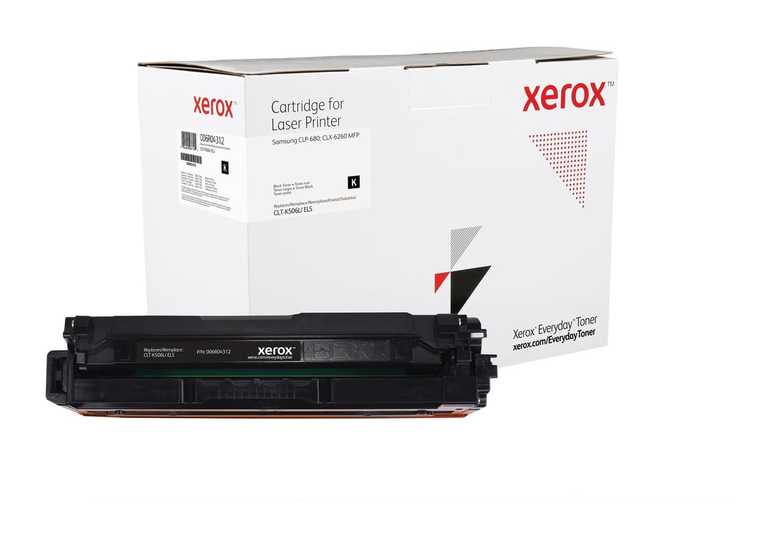 Everyday Toner rigenerato  di Xerox Nero compatibile con Samsung CLT-K506L High capacity (XEROX EVERYDAY TONER HIGH YIELD - BLACK CARTRIDGE EQ TO SAMSUNG CL) - Neuf