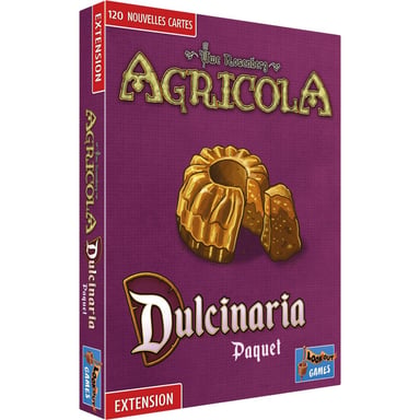 Extension Agricola Dulcinaria ASMODEE Deck de cartes 120 FR Multicolore
