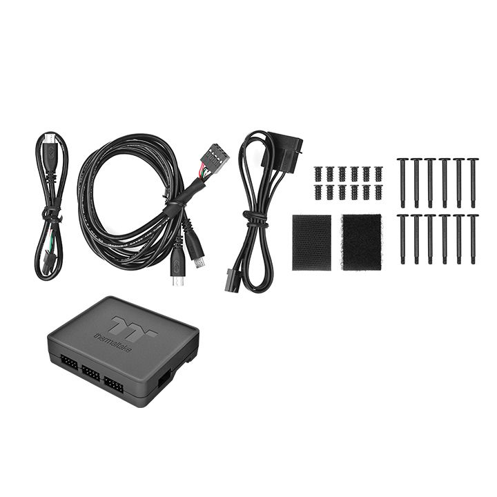 Thermaltake Riing Quad 14 RGB Boitier PC Ventilateur 14 cm Neuf - vue 2