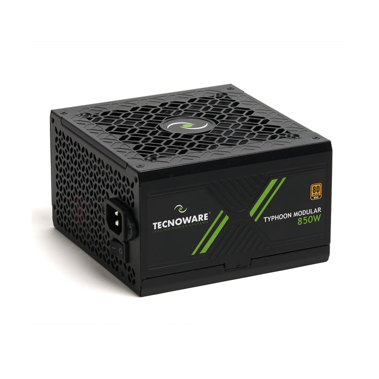 Alimentation TECNOWARE Typhoon 80 Plus Gold Ventilateur Silencieux 12 cm Modulaire - vue 2