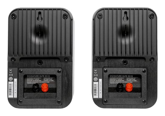 Signature Elite ES10 – Paire d'Enceintes Hi-Fi Bibliothèque 100W – Noir