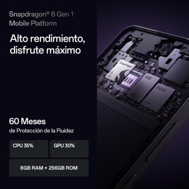 OPPO 13 F (5G) 256 GB, Granito, Gris