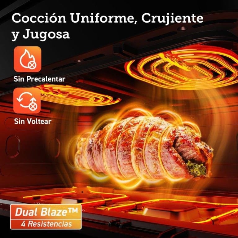 Friteuse Sans Huile COSORI DualBlaze Twinfry 10L – 2800 W, Double Résistance, 6 Modes - vue 6