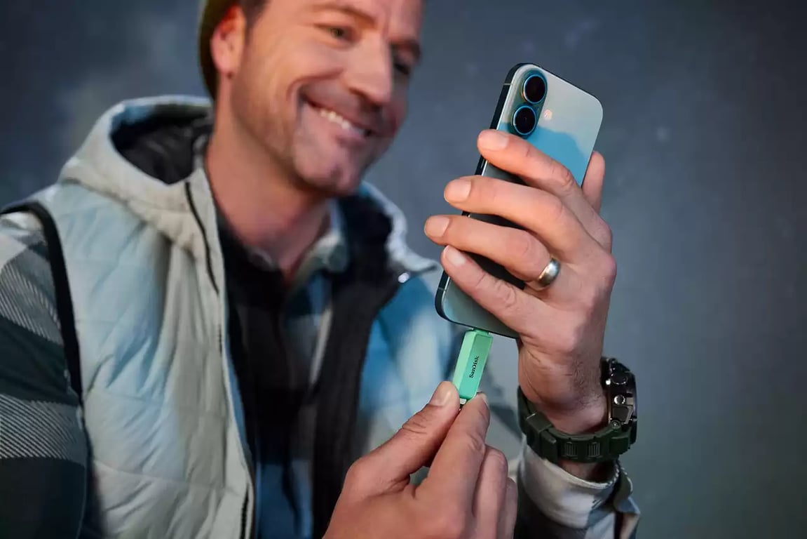 SanDisk Phone Drive lecteur USB flash USB Type C 3.2 Gen 1 3.1 Gen 1 Neuf - vue 3