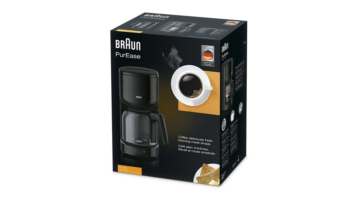 Braun PurEase KF 3120 BK Cafetière 10 tasses - vue 4