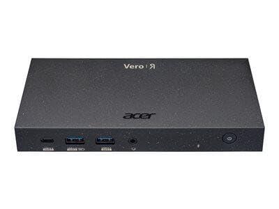 Acer Vero MST Dock M33 100W PD - Black EU (Retail pack) Alámbrico USB 3.2 Gen 2 (3.1 Gen 2) Type-C Negro