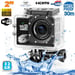 Camera Embarquée Sports Wi-Fi LCD Caisson Étanche Waterproof Full HD Noir 32 Go YONIS
