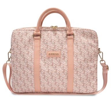 Guess Bolsa para portátil de 16'' Modelo G Cube Rosa