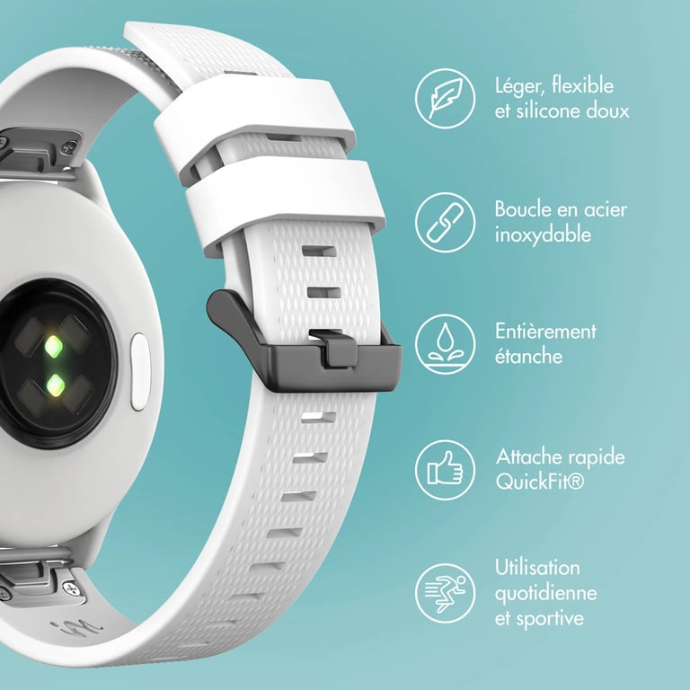 Bracelet Garmin 22mm QuickFit - vue 9