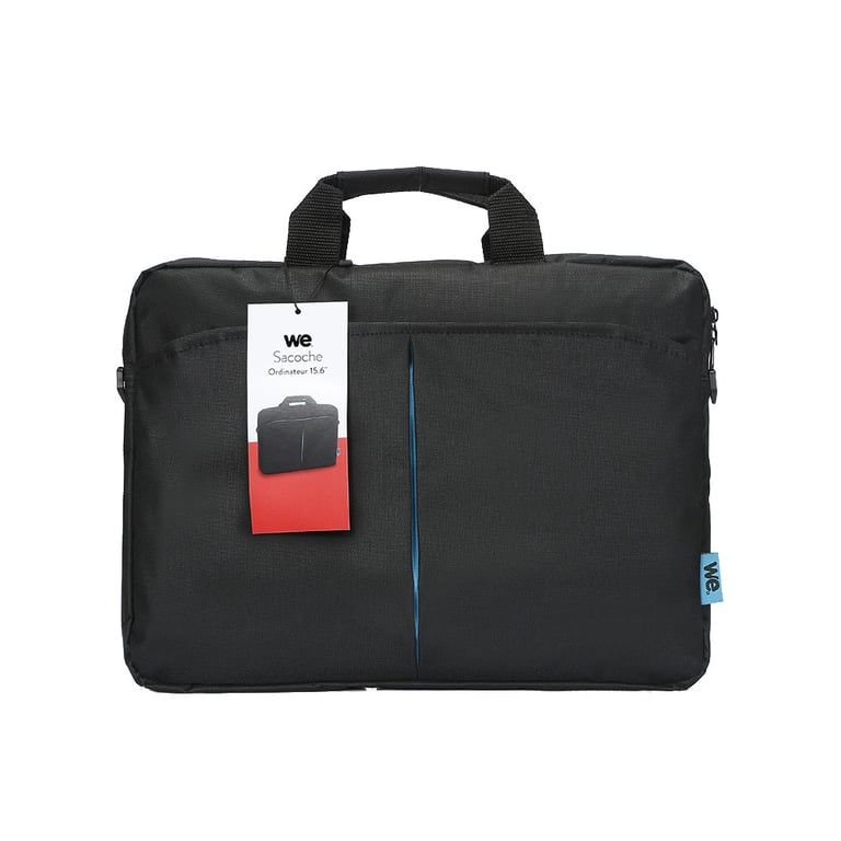 Sacoche pour Ordinateur Portable WE 15.6 Pouces Noir et Bleu