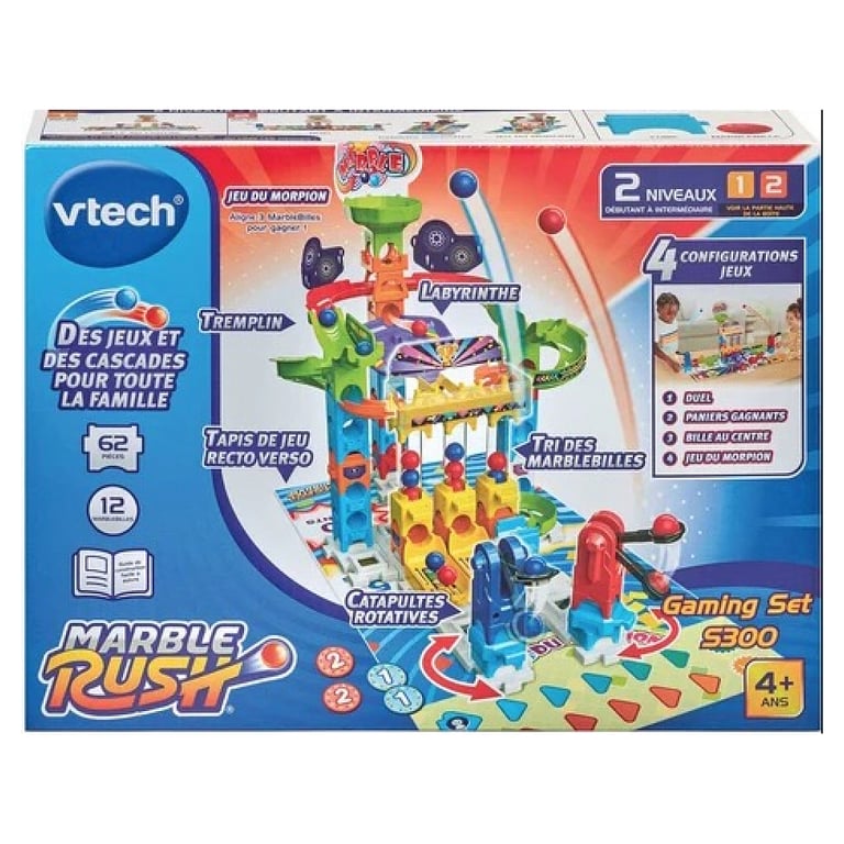 Ensemble de jeu Marble Rush S300 - Circuit en marbre coloré pour enfants - Neuf