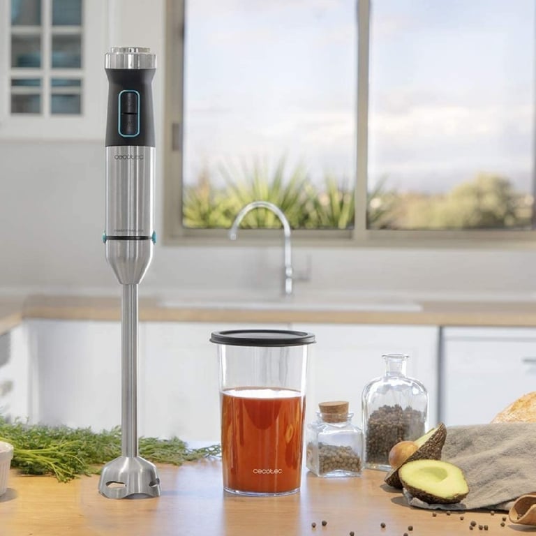 Mixeur Plongeant Cecotec Power TitanBlack 1500 – 1500 W, Technologie CrossBlades - vue 3