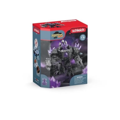 SCHLEICH - Master Dark Robot con Mini Creature - 42557 - Gamma: Mini Creature Eldrador