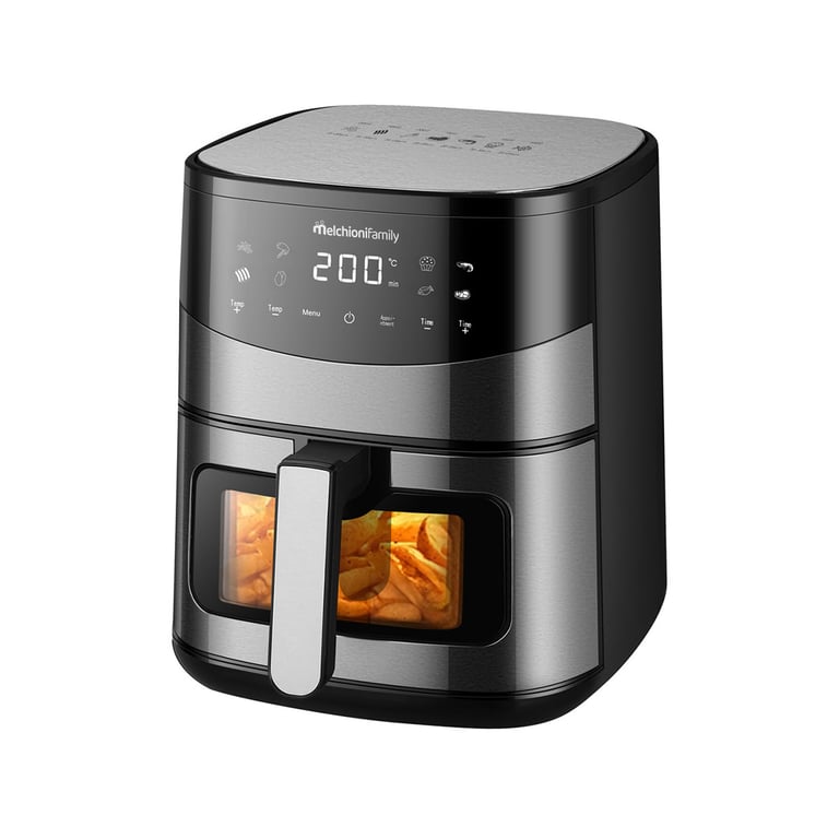 Melchioni ARIANNA Unique Autonome Friteuse d'air chaud Acier inoxydable Neuf - vue 3