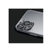 RHINOSHIELD [Pack de 3] protection pour objectifs photo compatible avec [iPhone 14 Pro / 14 Pro Max]   Verre trempé 9H résistant aux rayures avec une fine bordure en aluminium anodisé - Noir