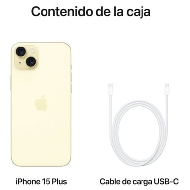 iPhone 15 Plus (5G) 128 GB, Amarillo