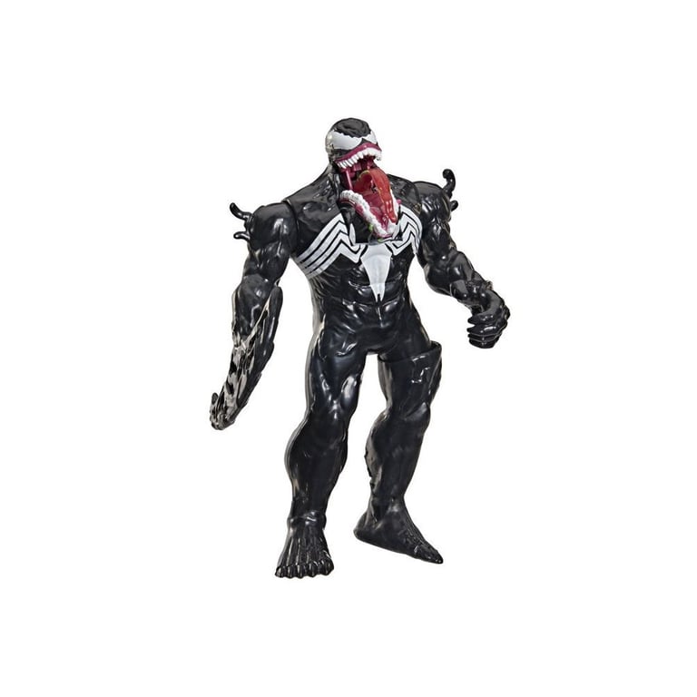 Figurine d'action électronique Hasbro Marvel Spider-Man Venom 15 cm Noir et Blanc - Neuf