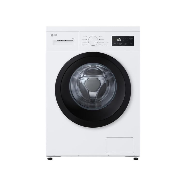 LG Lave linge frontal 60 cm 9 kg 1400 trmin F94N15WHS - vue 6